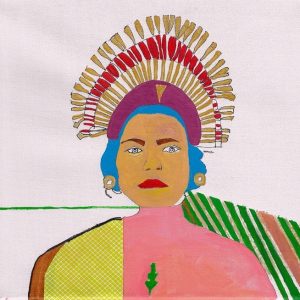 QUEEN 1     12”x 12” Canvas
