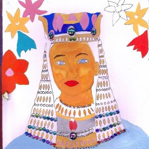 QUEEN 0   12” x 12” Canvas