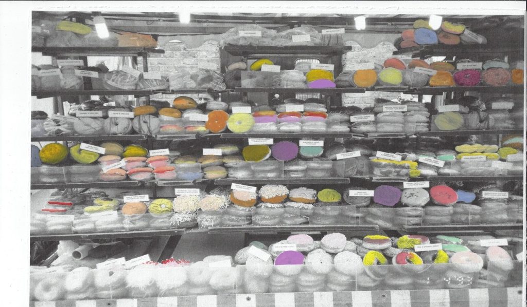 Chelsea Market Donuts  11” x 17”