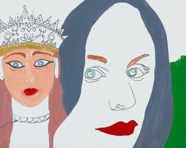 QUEEN 25   9” x 12” Paper