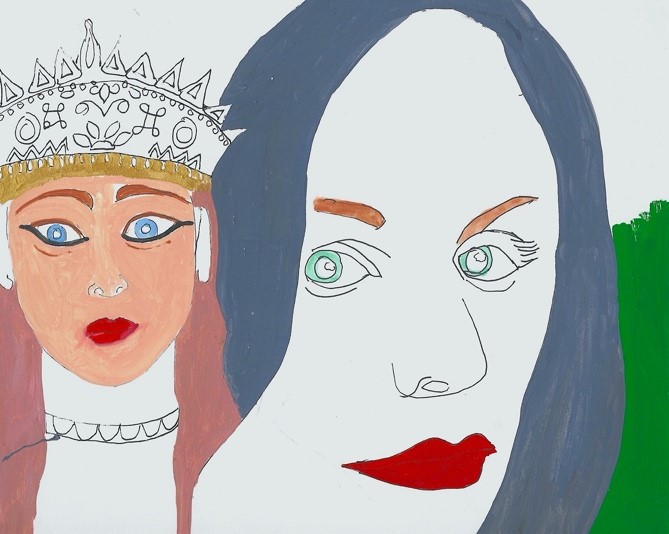 QUEEN 25   9” x 12” Paper