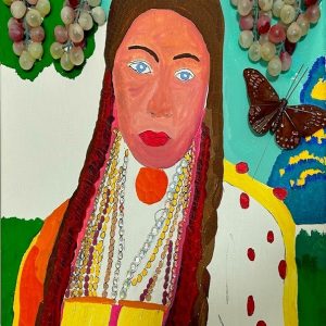 QUEEN 14   12” x 12” Canvas