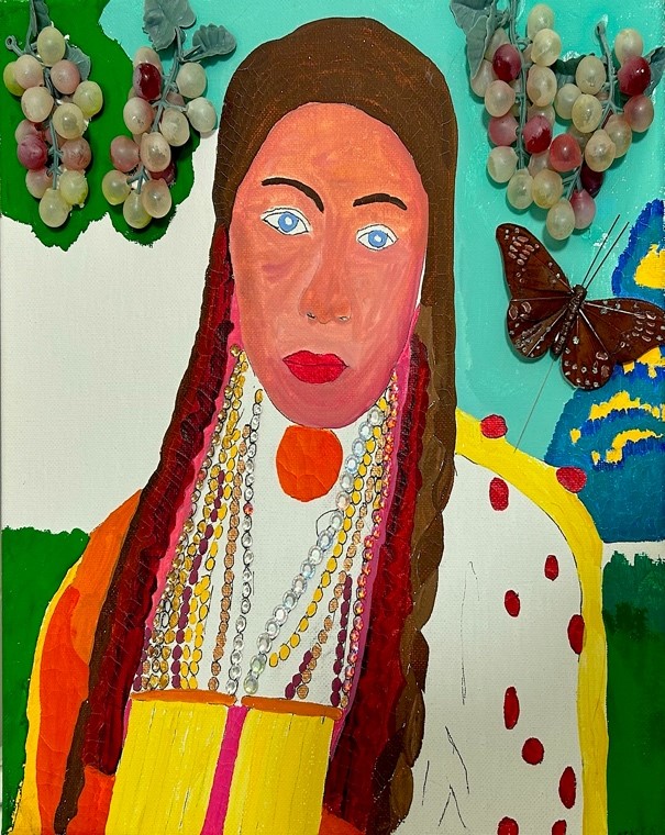 QUEEN 14   12” x 12” Canvas
