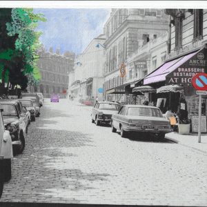 Paris Street 11” x 17”