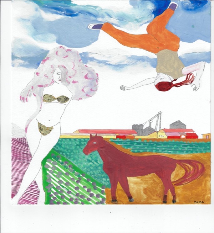Joy of the Harvest #1  12” x 16”