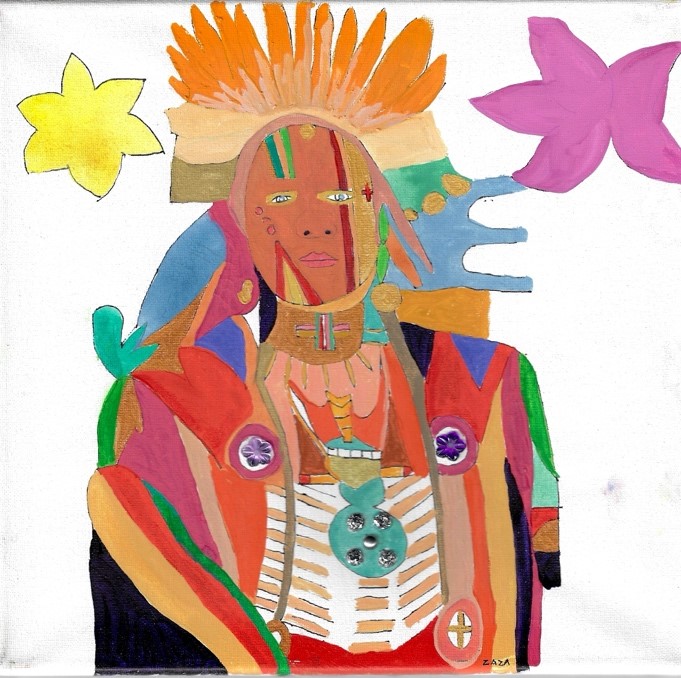 Indigenous 20, 12” x 12” Canvas