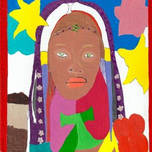 QUEEN 7   12” x 12”  Canvas