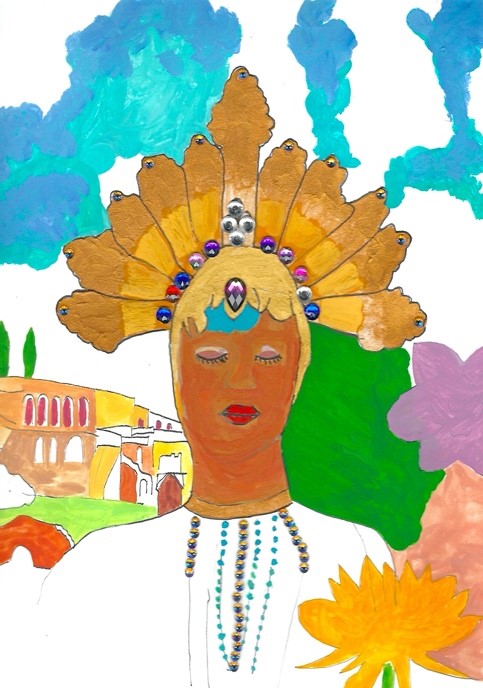 QUEEN 21  9” x 12” Paper