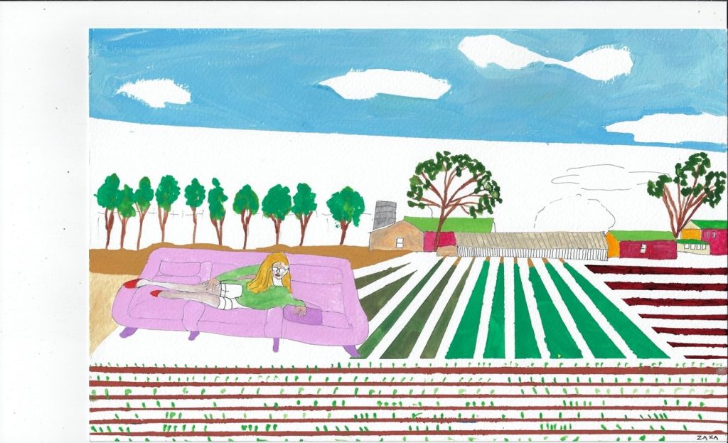Harvest Time. 12” x 16”