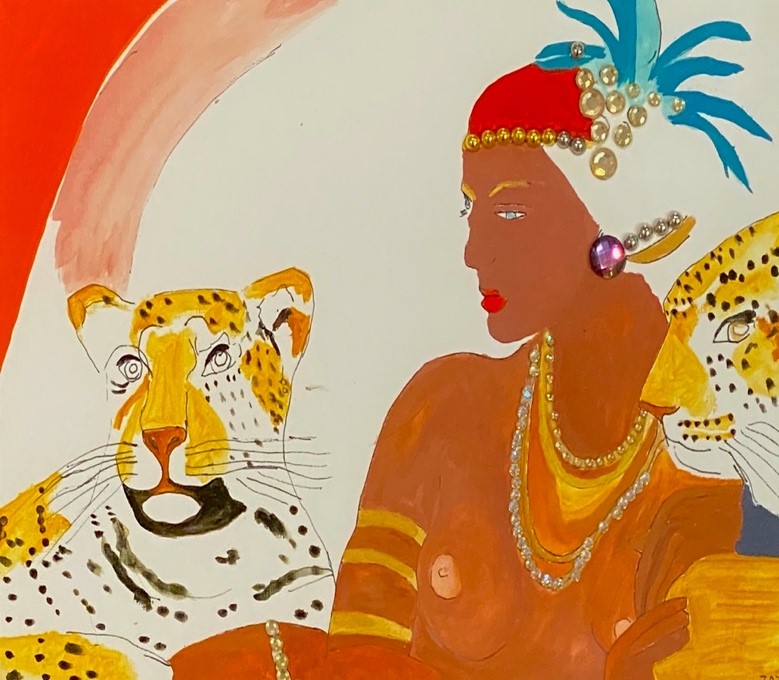 QUEEN 27     12” x 17” Paper