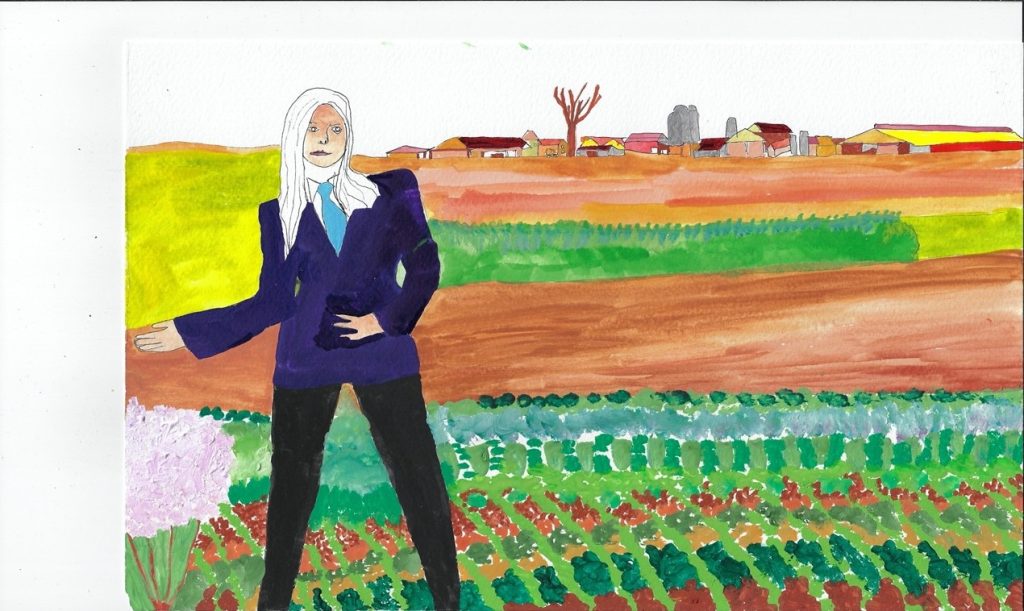 Agribusiness. 12” x 16”