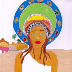 QUEEN 3   12”  x12” Canvas