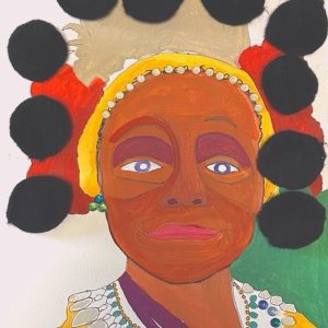 QUEEN 9    9” x 12” Paper