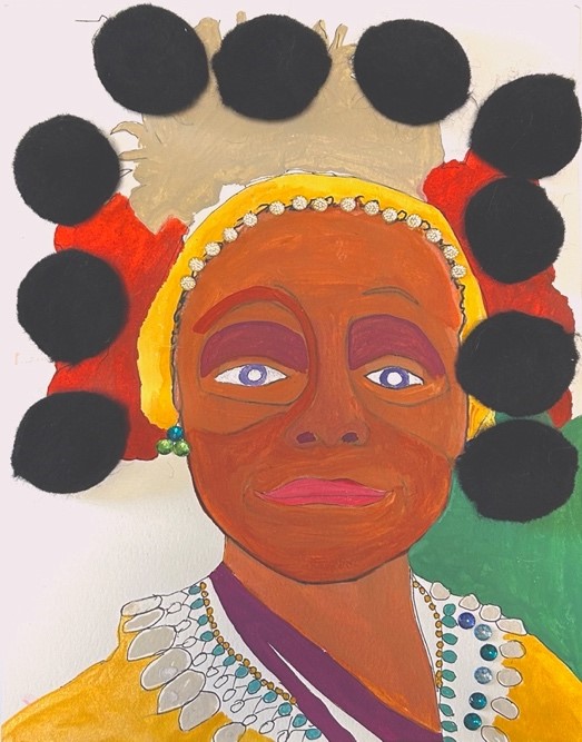 QUEEN 9    9” x 12” Paper