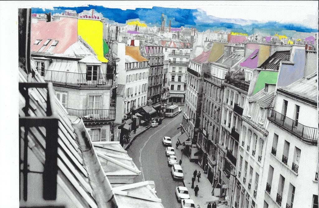 Rooftops of Paris  11” x 17”