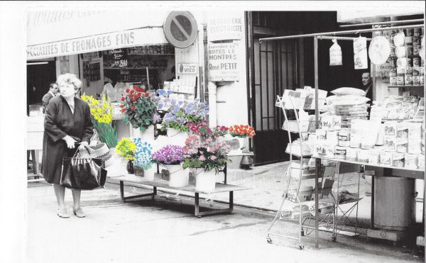 PARIS FLORIST. 11” x 17”