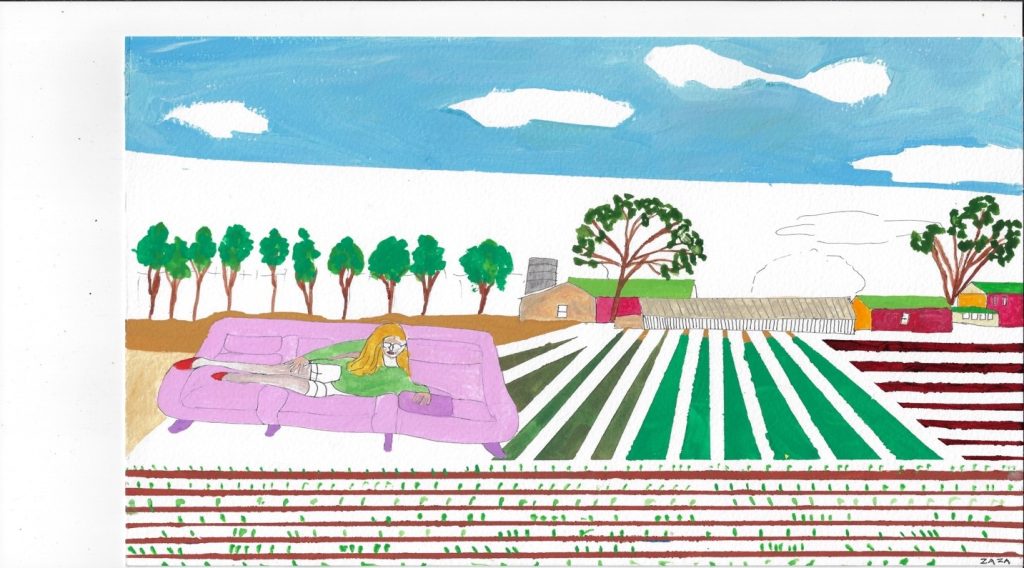 Harvest Time.  12” x 16”
