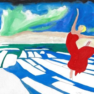 Glacier Ballet 12” x 18”