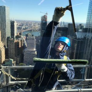 World Trade Center Window Washer  30th floor