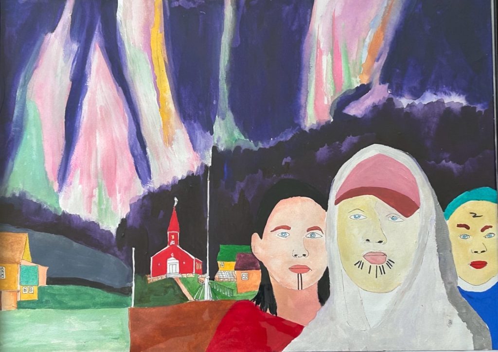 Greenland Teens. 14” x 20”