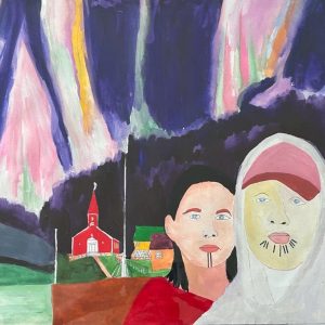 Greenland Teens. 14” x 20”