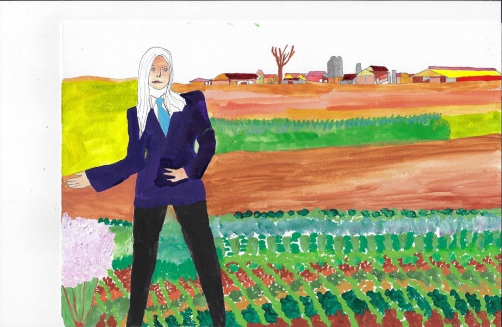 Agribusiness.  12” x 16”
